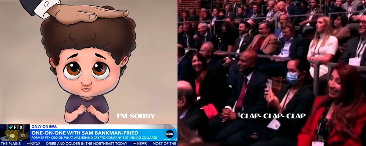 CryptoXcyber's tweet photo. Well done media! #SBF_FTX #sbfmeme #cryptomeme https://t.co/w0rKcwd9hk