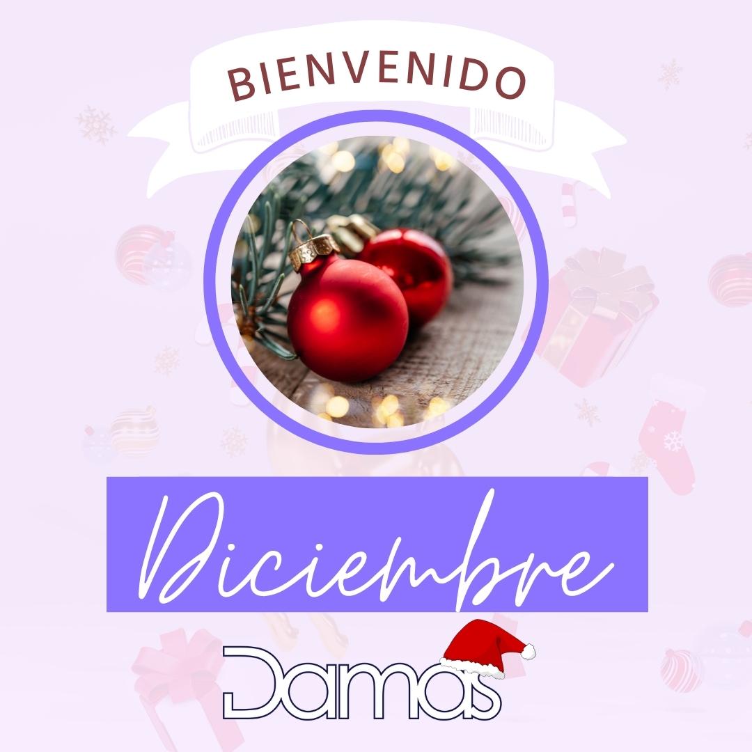 En diciembre se renuevan las esperanzas, es tiempo de compartir, de celebrar por lo que se logró y brindar por lo que vendrá. Es el mes de los abrazos, del reencuentro, el de las alegrías y las añoranzas.

Bienvenido Diciembre.

#Damas #diciembre
#FelicesFiestas
 #Diciembre2022