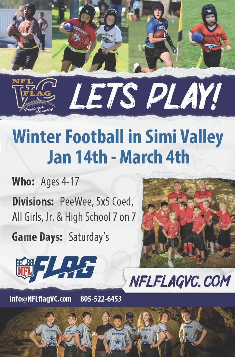 NFLFlagVC's tweet image. Come join us this winter for another awesome season nflflagvc.com