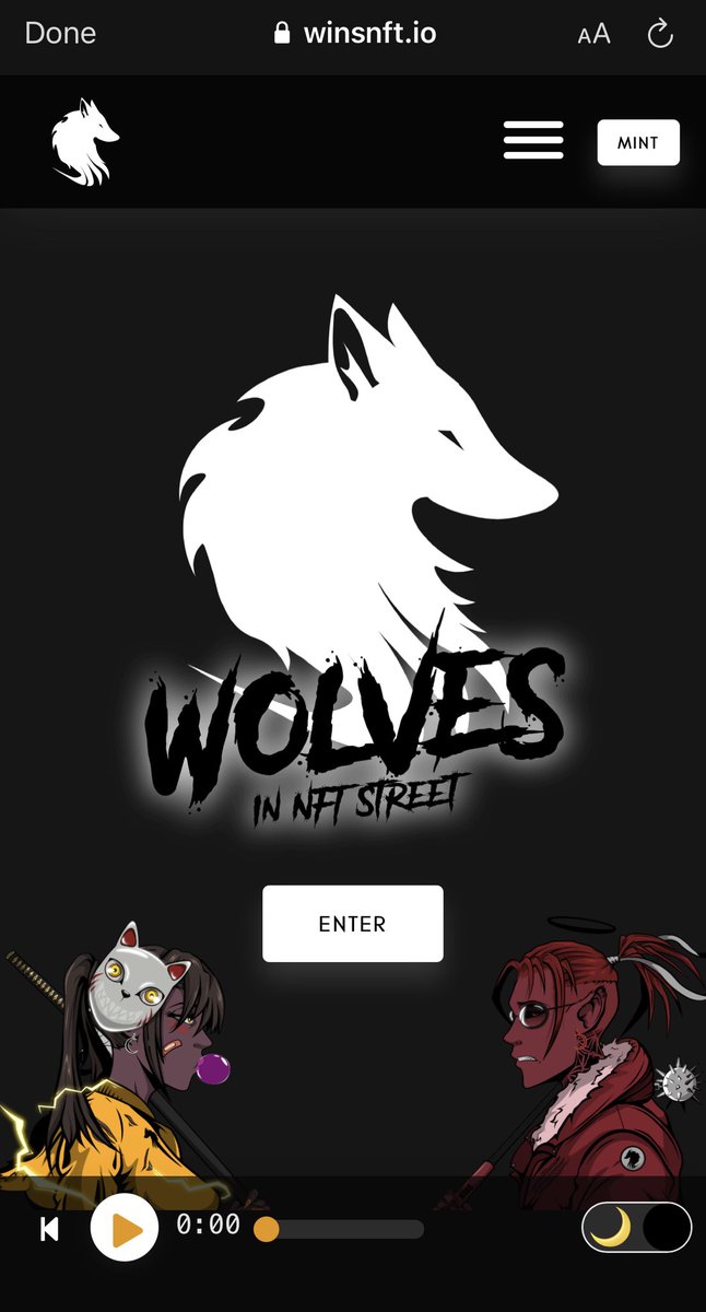 Wolves In NFT Street | WIN$ (@winsnftio) on Twitter photo Enter The Wolves Den 
🐺 There is still 2 Legendary reveals waiting to be minted.
🖼 Check out the gallery to view the collection.
👇 Public mint live
winsnft.io Enter The Wolves Den 
🐺 There is still 2 Legendary reveals waiting to be minted.
🖼 Check out the gallery to view the collection.
👇 Public mint live
winsnft.io