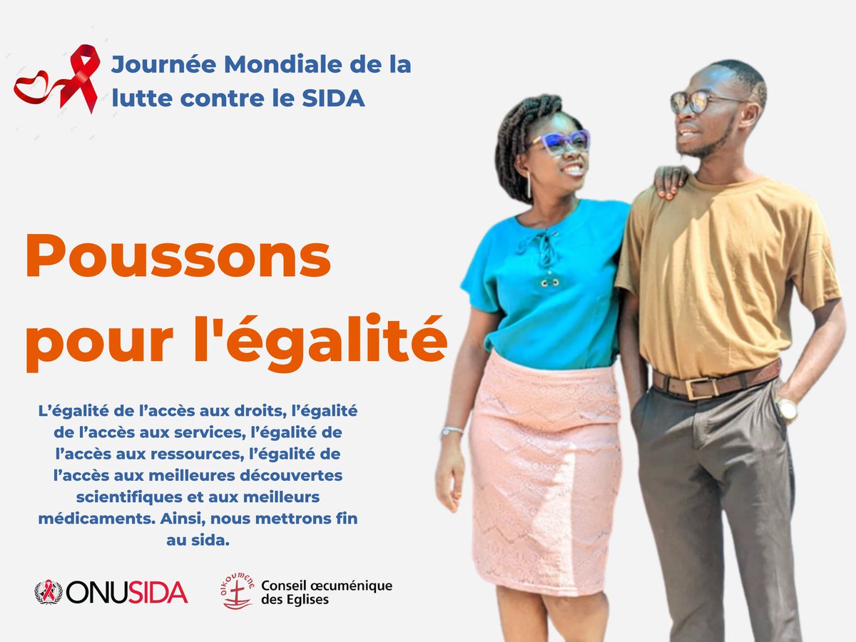 La lutte contre le Sida, malgré étant dynamique, les préjugés qui lui sont attribués restent toujours des dynamites...
Vous et moi, tâchons de joindre l'action à l'intention pour pousser pour l'égalité...