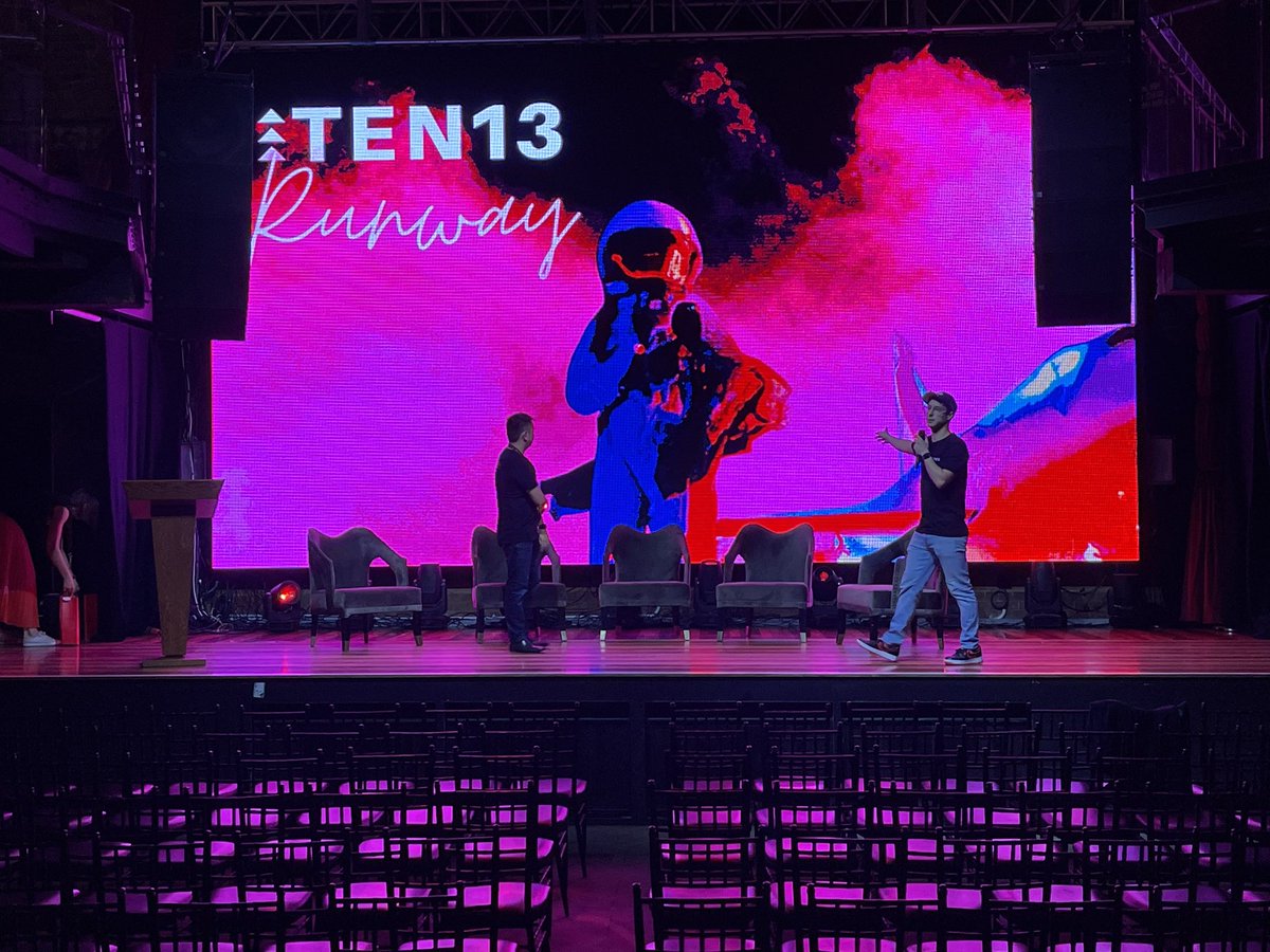 Our <a href="/TEN13vc/">TEN13</a> Runway conference about to kick off in ☀️ Brisbane!