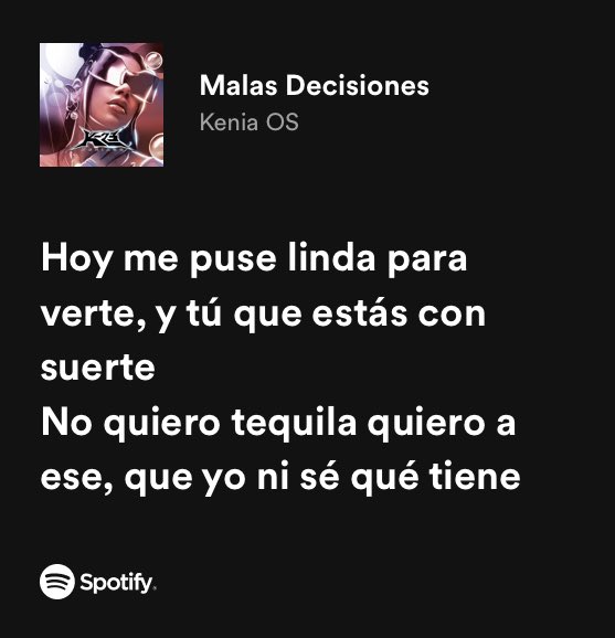 KeninisMx's tweet photo. MALAS DECISIONES — Kenia OS; https://t.co/yykQ33qS1w
