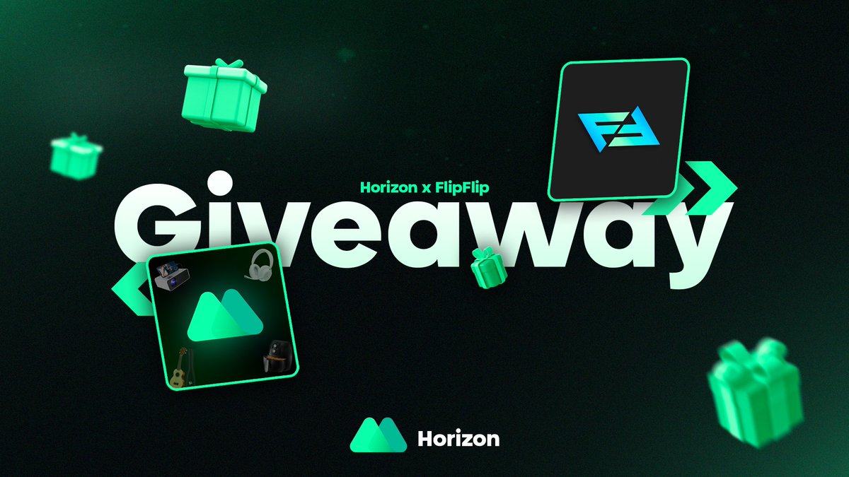 HorizonFreebies's tweet photo. Introducing Horizon x FlipFlip partnership 🥳

We have partnered up with @FlipFlip to provide you all with best of both worlds! 📲💰

Giveaway
1 - Horizon Beta Key 🔐
1 - FlipFlip Free Month ⚡️

Be sure to Like, Retweet, and drop a comment below to be entered to the giveaway! 👌 https://t.co/BYIFF27DVQ