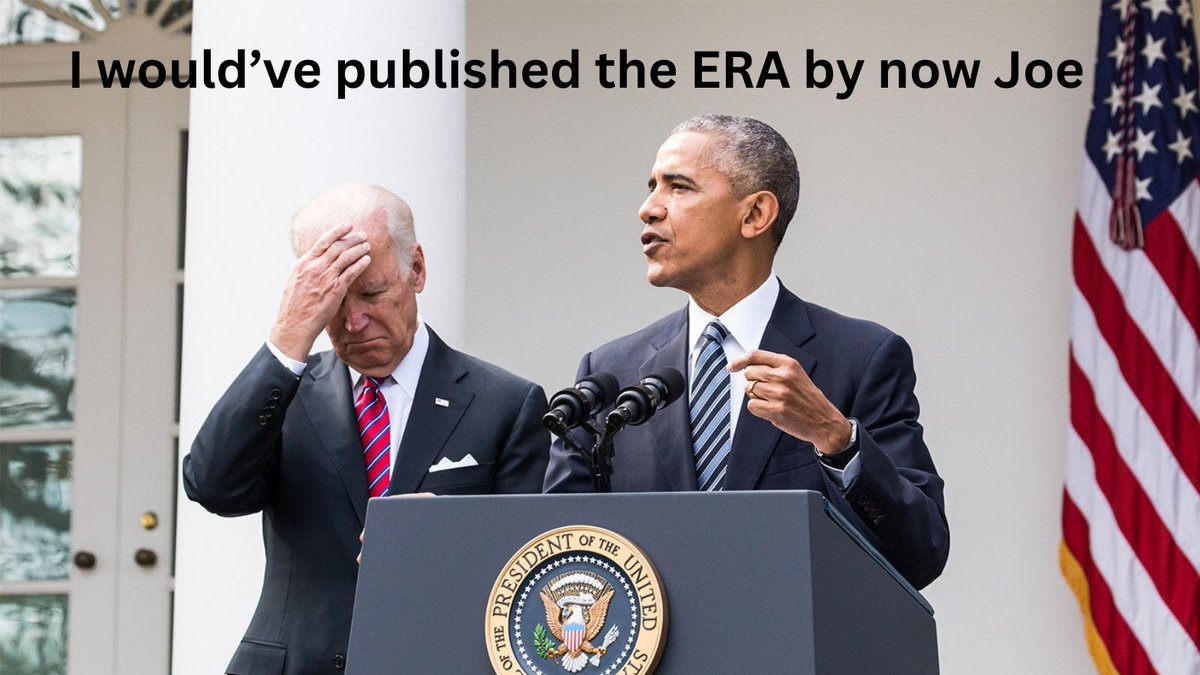 Barack woulda already done it. #thosewerethedays #erais28A #erayes #whatareyouwaitingfor #eranow #equalmeansequal #doyourjob #yojoe #speakupKamala