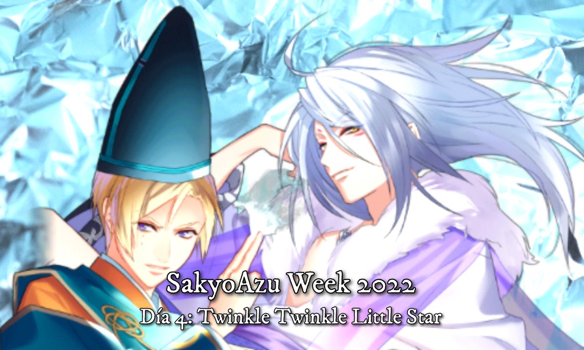 YnR_Fanfics's tweet photo. #YnROneshot #A3_BL #A腐リー #SakyoAzuWeek Twinkle Twinkle Little Star #KouSeimei #AzuSakyo #東左 #SakyoAzu #左東 🦄🌈😢

Día 4 de la #SakyoAzuWeek2022 
Tema: Anhelo/ Luna

⭐ https://t.co/z9KC5Pvnku https://t.co/vvacLVcYMF