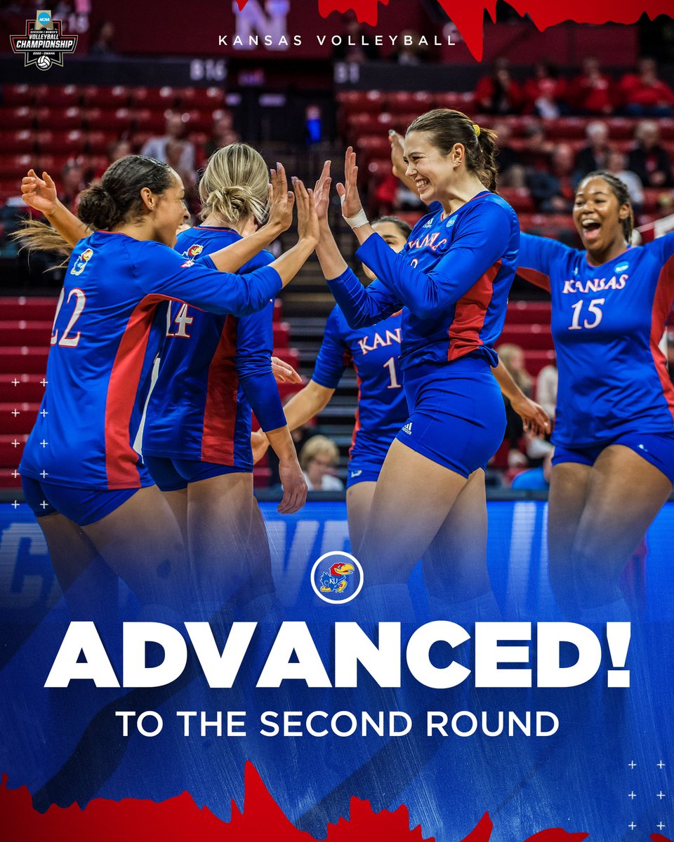 Kansas Volleyball tweet media