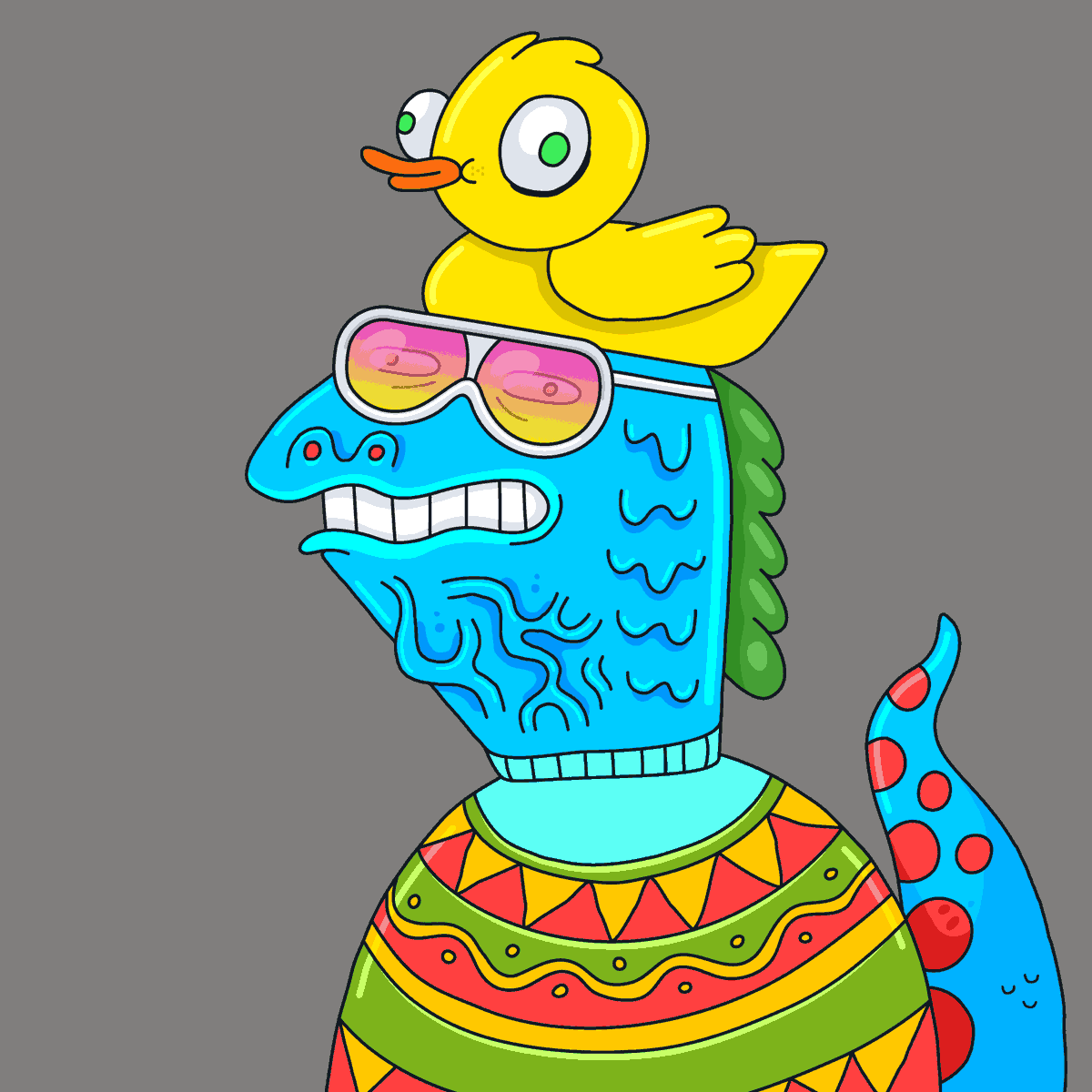 juicetin_420's tweet photo. Just finished my lore for @jenkinsthevalet x @Overlord_xyz! Super thankful for this opportunity, and I hope Lil Ducky makes the cut! 🦆🦎 https://t.co/3DhuxUwNG5