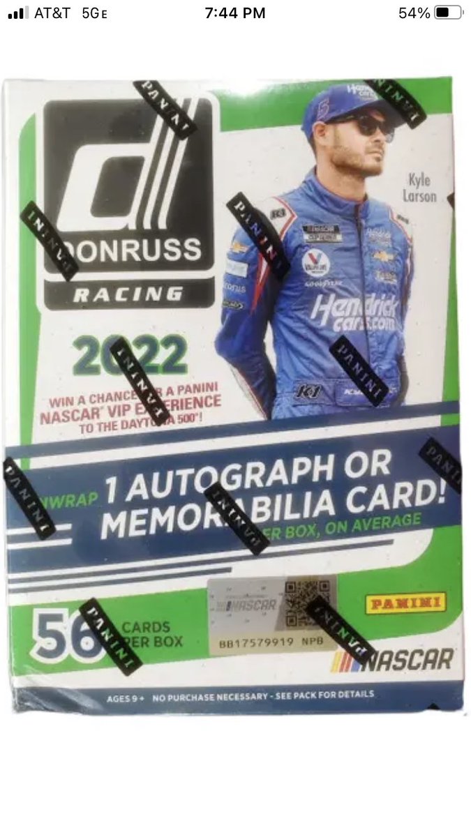 Cans4Cards's tweet photo. Gotta have some nascar peeps in the hobby! Someone gotta take home this blaster https://t.co/pek38gCNA9
