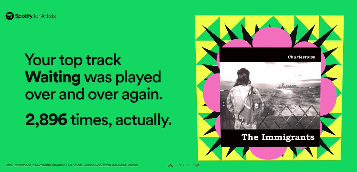 Waiting a song by The Immigrants on Spotify! open.spotify.com/track/77PepcCY…