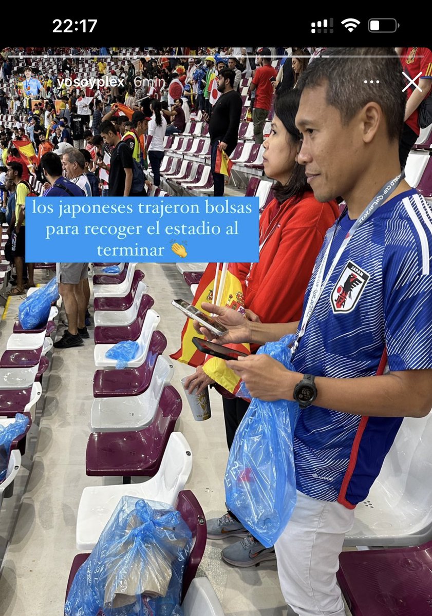 Feliz de que haya clasificado esta selección 🇯🇵👏🏻