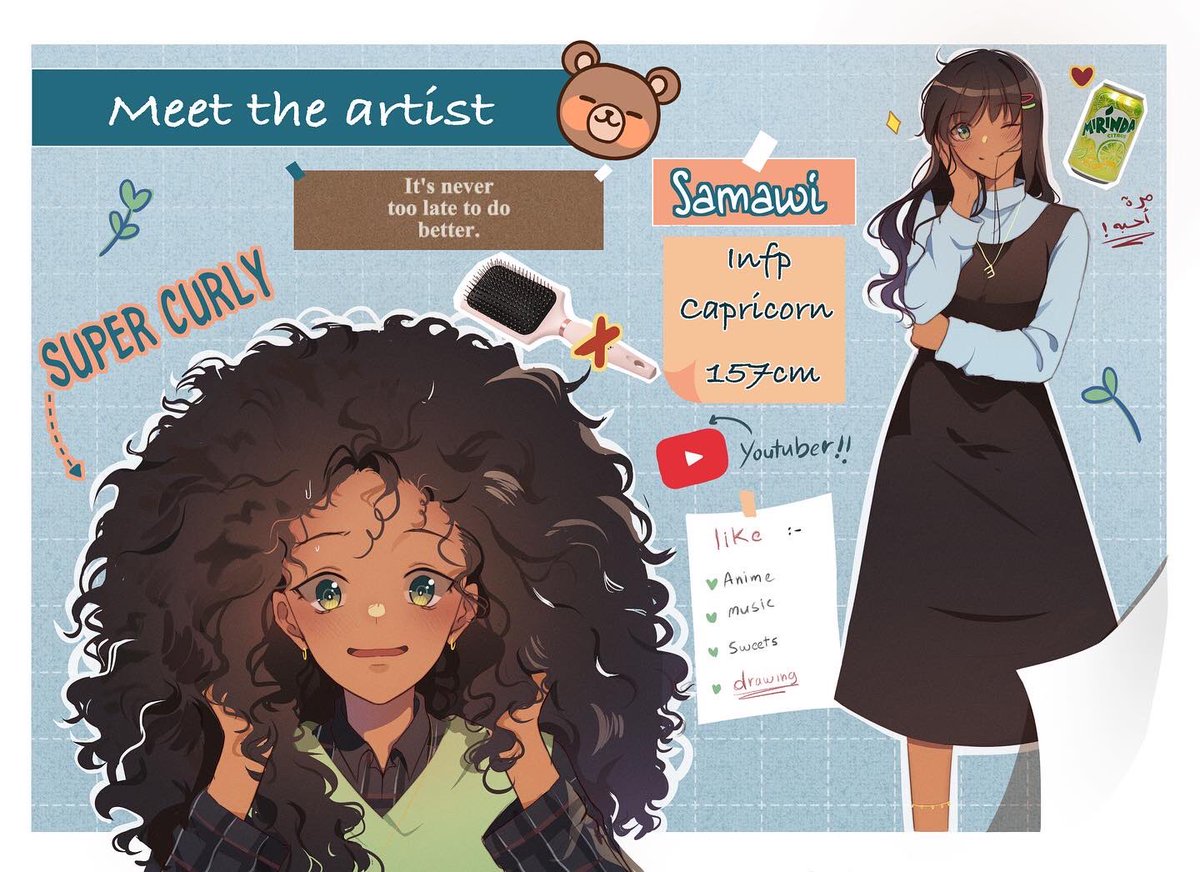 Get to know me 🌟🫂
It’s samawi !
#artistsontwitter #artist