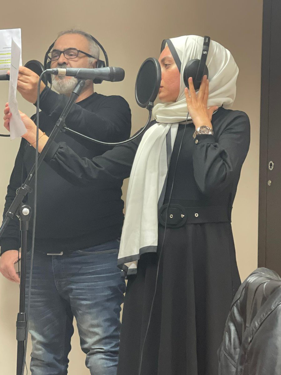 Kevserkull's tweet photo. Dublaj ciddi bir iştir 🤭

#seslendirme #film #dublaj #Cuma #vikigs https://t.co/IIupHr0Eu5