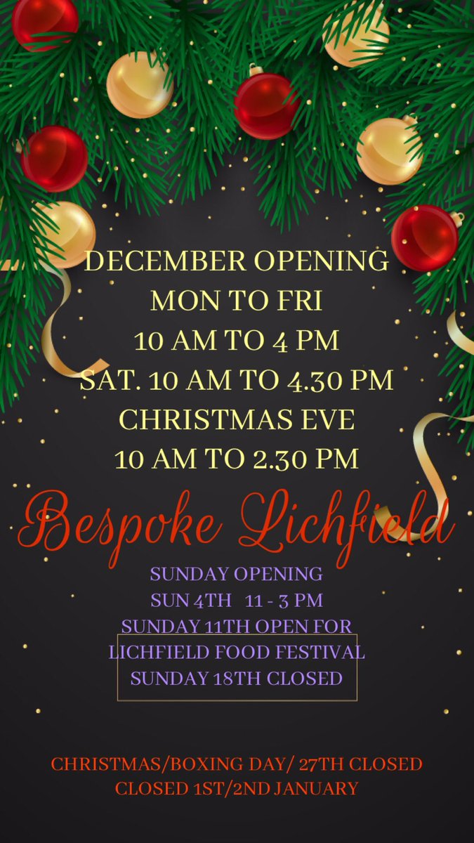 Bespoke Lichfield tweet media