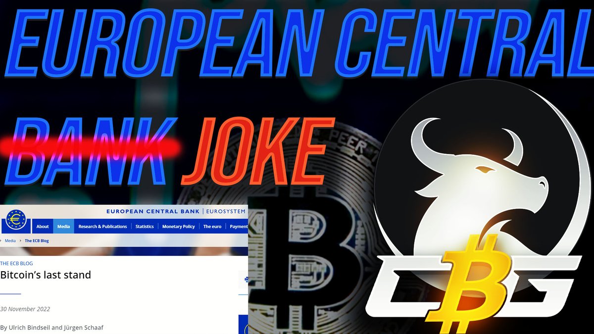 CryptoBullGod's tweet photo. We need to talk about the @ecb 

Their latest coordinated attack on #Bitcoin &amp; #Crypto signals fear on their part

Let's have a discussion

🚨Join me live later today🚨
https://t.co/FOcDBqpdaI

#BitcoinCryptoHH #BTC #ETH #xrpcommunity #hbarbarians $xrp $hbar $one $eth $matic https://t.co/Pe4Q8P8Uzn