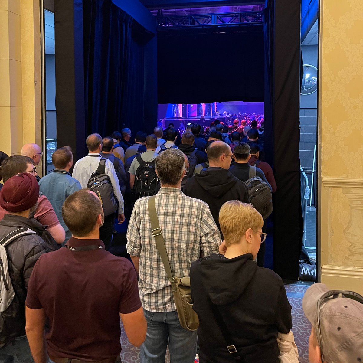 globallogicUK_I's tweet photo. Early risers for @Werner's Keynote – looking at how customers and @awscloud are using novel architectural patterns to build scalable, resilient, and fault-tolerant applications.
#reinvent @AWSreInvent #aws22 https://t.co/bs64B8dkqp