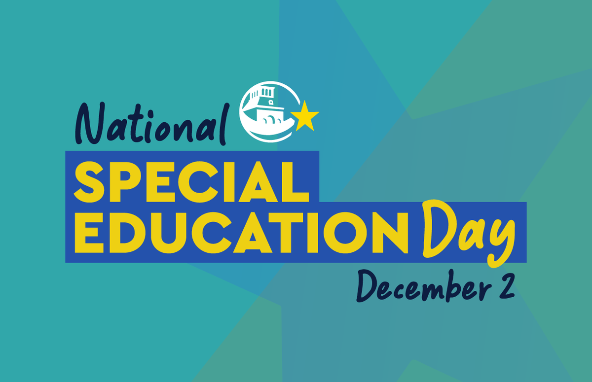 EPISD_HR's tweet photo. December 2nd is Special Education Day! 🌟 We want to recognize our SPED teachers and staff for all their hard work and support to El Paso ISD students. Thank you! #SpecialEducationDay #ItStartsWithUs https://t.co/bHZZ8DWo9D