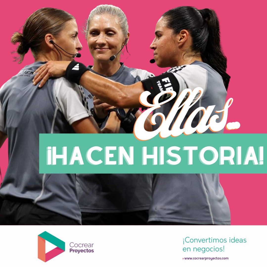 ⚽️ Primera árbitro principal mujer en un Mundial de Fútbol másculino: #MundialQatar2022

La colegiada Stéphanie Frappart hace historia al ser la 1ra mujer árbitro ppal en la Copa del Mundo. Karen Díaz y Neuza Black también hicieron parte de la terna arbitral.

#MujeresQueInspiran