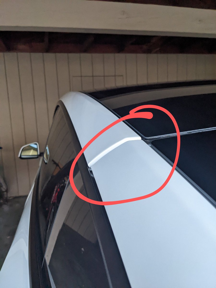 ricoo's tweet photo. @elonmusk Took delivery of my new Tesla Model Y at the Colma, Ca delivery center. I've never been sick to my stomach to be rushed out the door in a brand new car with cosmetic defects for a car I paid $66k cash. All I ask is to have a brand new car with no defects 😥. https://t.co/1jfJakqfvE