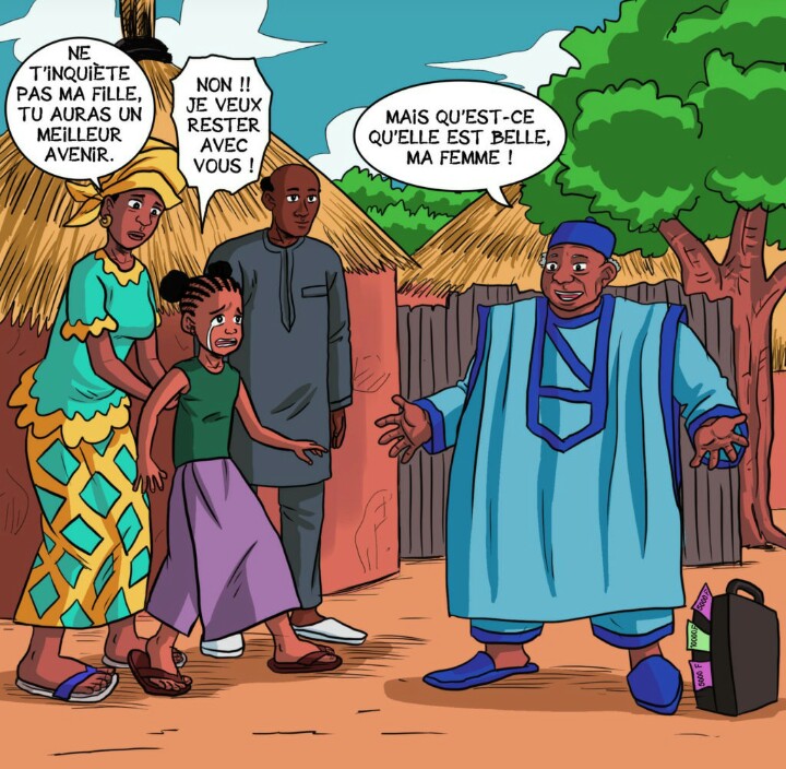 KounleM's tweet photo. Les parents ne devraient pas être un frein pour l'évolution scolaire de leurs filles. Le mariage précoce brise l'avenir de plusieurs adolescentes et leur épanouissement dans leur foyer n'est pas évident. 
#StrongerTogether @sweddbj @unfpa_benin https://t.co/biNiE5anII