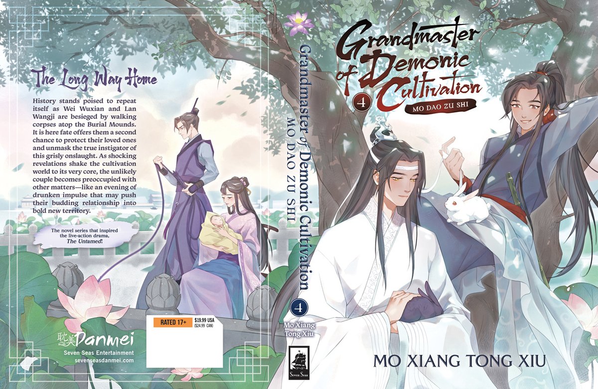 gomanga's tweet photo. GRANDMASTER OF DEMONIC CULTIVATION: MO DAO ZU SHI (NOVEL) Vol. 4 | Mo Xiang Tong Xiu (#MXTX), Jin Fang (@jinzillaa), Marina Privalova (BaoshanKaro) | $19.99 | Dec 13, 2022

#MDZS, NYT bestselling #danmei/#SevenSeasDanmei series, inspired THE UNTAMED show.

https://t.co/SLfT2t7fy1 https://t.co/HlZuwkm9aR