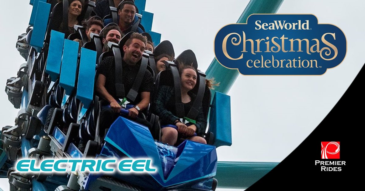 premierrides's tweet photo. We are #eelectrified with excitement this holiday season!β¨βοΈππ§ βοΈ
@SeaWorldSanDiego is making spirits bright with festive shows, dazzling fireworks & thrilling rides like #ElectricEel β‘οΈππ’
Check it out: https://t.co/AROVwcvsvU
#SkyRocketII
#SRII
#PremierRides https://t.co/IP93qHMaAQ