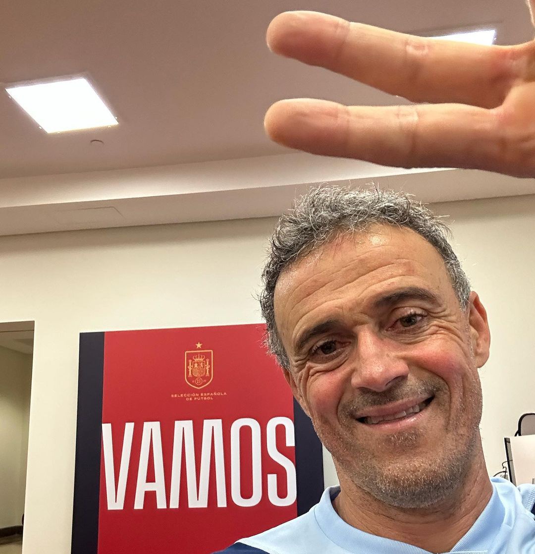 soydonbalon's tweet photo. Pasamos como segundos de grupo, dejamos fuera a Alemania y evitamos a Brasil y Argentina hasta la final. 

LUIS PADRIQUE...todo fríamente calculado!!!
#Espana https://t.co/by3FtkYKdv