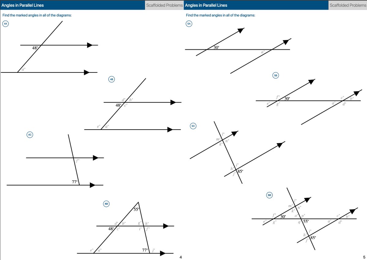 'Big angle diagrams' always cause issues for pupils as they struggle to identify individual properties in the 'big diagrams'. As a result, I've created this scaffolded exercise.
Feel free to use:
mathsmda.weebly.com/home/december-…