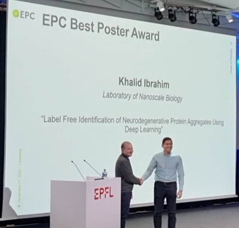 K_A__Ibrahim's tweet image. I&apos;m delighted and honored to have won the Best Poster Award at this year&apos;s special edition of the EDPO Photonics Day. I would like to express my gratitude to my advisors, @LabRadenovic and @Hlashuel, for their continuous support and guidance, and to my colleagues @ LBEN and LMNN.