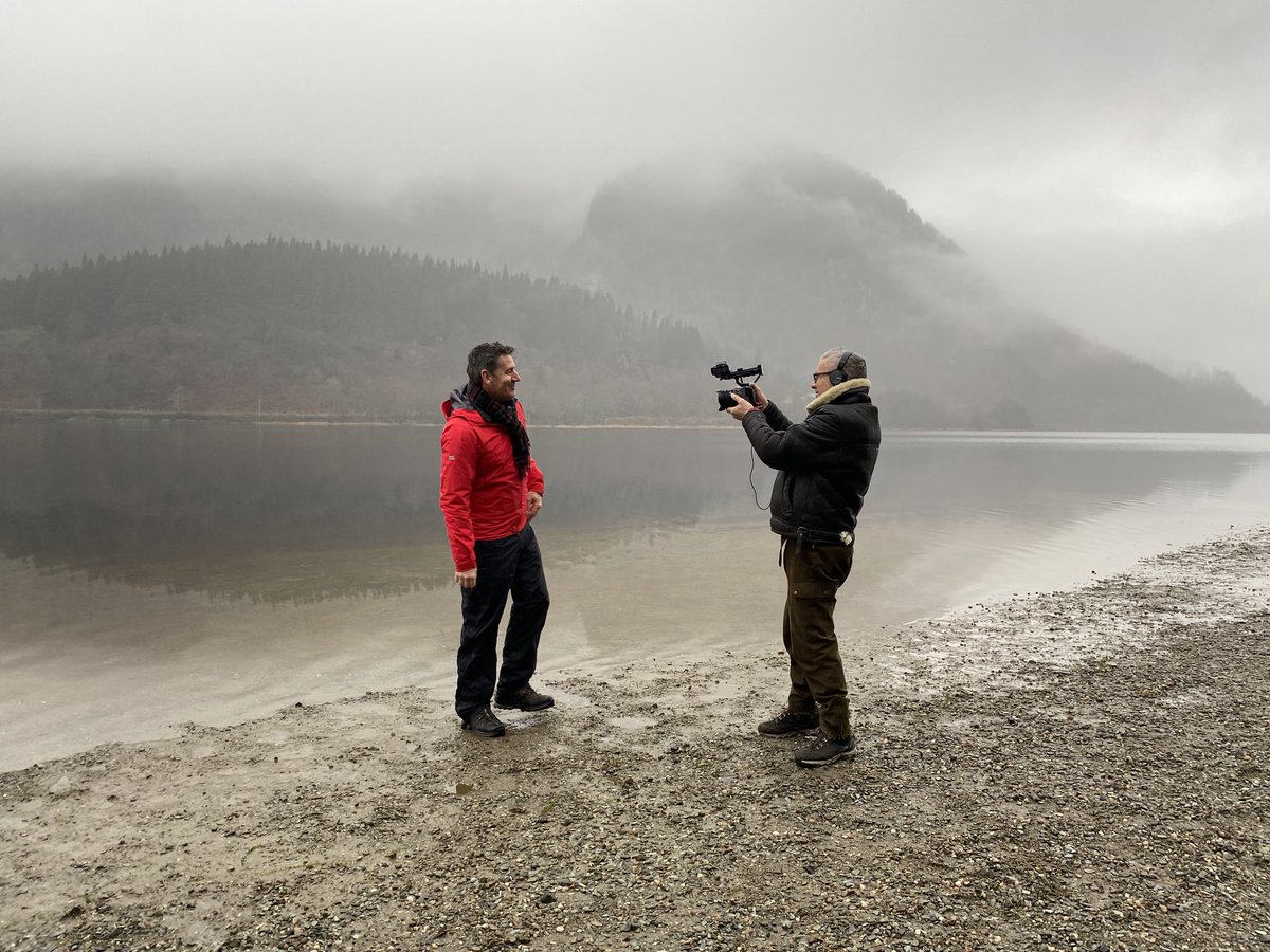 DougieVipond's tweet image. Wonderful day filming for #BBCLandward for the last programme of the current series #misty #mountains #bonnie #scotland #bloodyfreezing ⁦@BBCScotland⁩