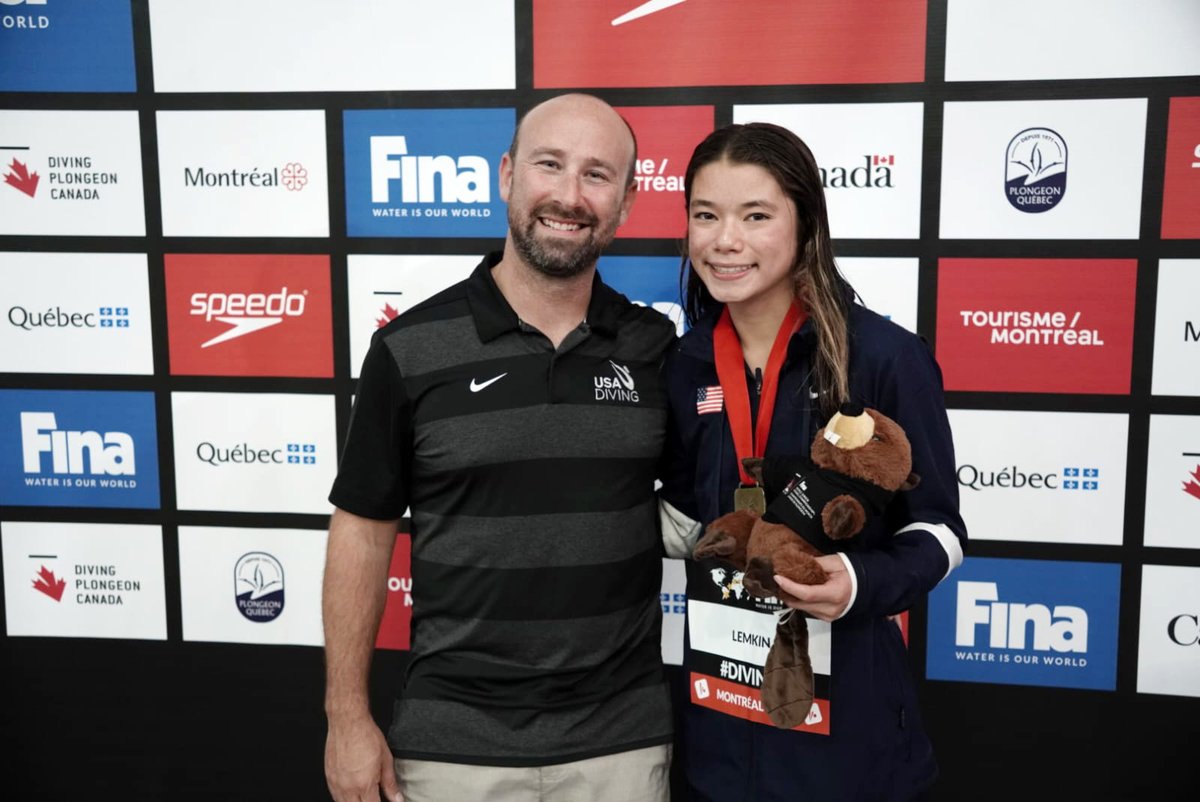 MissionViejoCA's tweet photo. Mission Viejo Nadadores diver Anna Lemkin is a world champion after winning gold Wednesday at the FINA Junior World Championships in Montreal, Canada.  

https://t.co/amwBcHbxQL

Congratulations Anna! 

@mvndive @USADiving 

#missionviejonadadores #usadiving https://t.co/npidlNnhgH