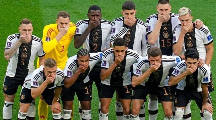 MohamedMatan10's tweet photo. Go cover ur ass instead of your mouth           #Germany #QatarWorldCup2022 #FIFAWorldCup #FIFAWorldCupQatar2022 https://t.co/EwWfVoU85G