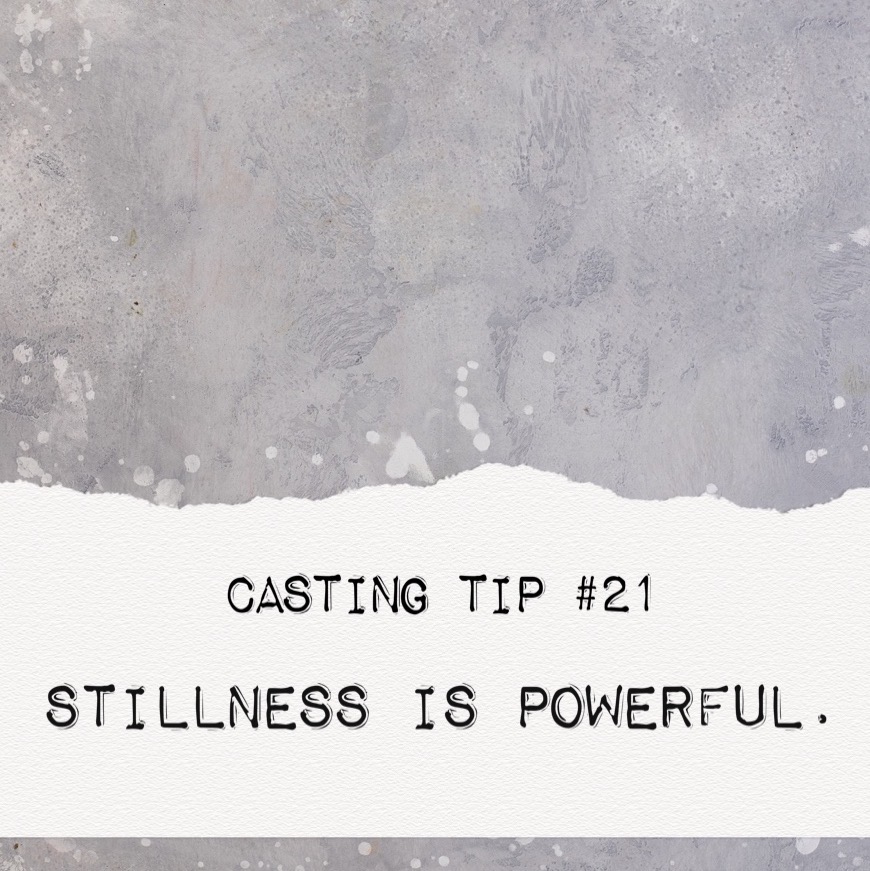 Keep this in mind during auditions. Take a pause and let the moment breathe.

#CastingTips #PaladinoCasting