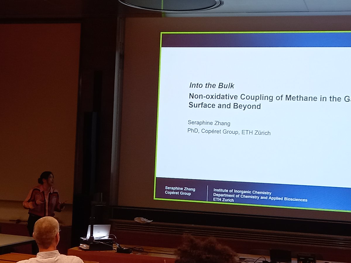 CoperetGroup's tweet photo. Congratulations to Moritz, Scott and Seraphine on their PhD Public presentations. It was great to discover the amazing chemistry of Supported single-molecule magnets, reducible dopants in heterogeneous catalysts and reactions running at above 1000K! @ETH_DCHAB @ETH_en https://t.co/PMAUz7TMUC