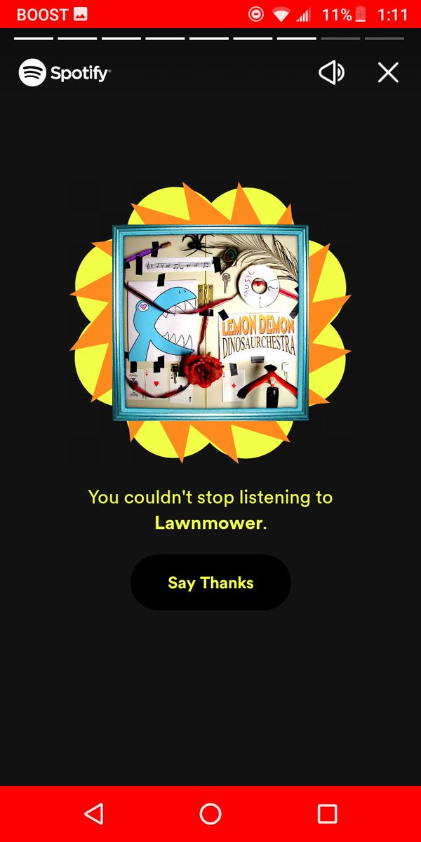 LexyWolf5's tweet photo. #SpotifyWrapped
#SpotifyCorrupt
#lemondemon #spirtphone
#idc @Spotify
@SpotifyUK @LosCampesinos #romanceisboring @CrywankBand
Do what you must with this information https://t.co/HFg72lLdY1