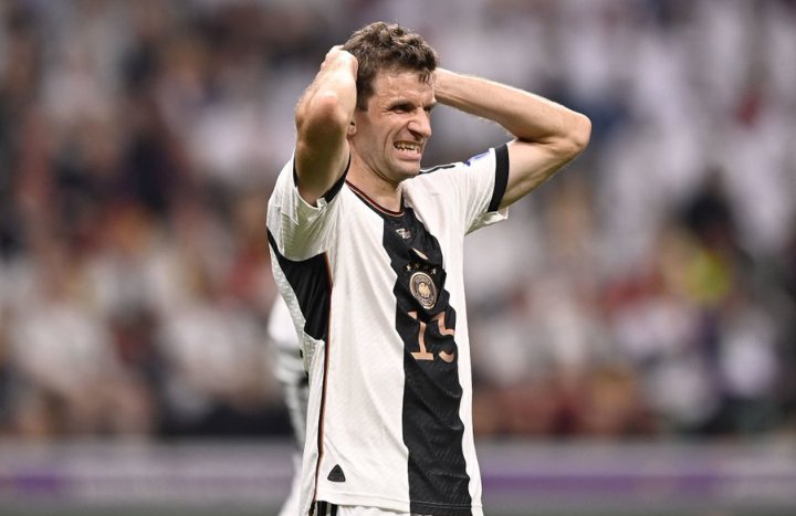 Thomas Müller : l'Espagne 🇪🇦 n'a pas pu battre le Japon🇯🇵 pour qu'on puisse se qualifier, le Barça payera pour ça la  saison prochaine.