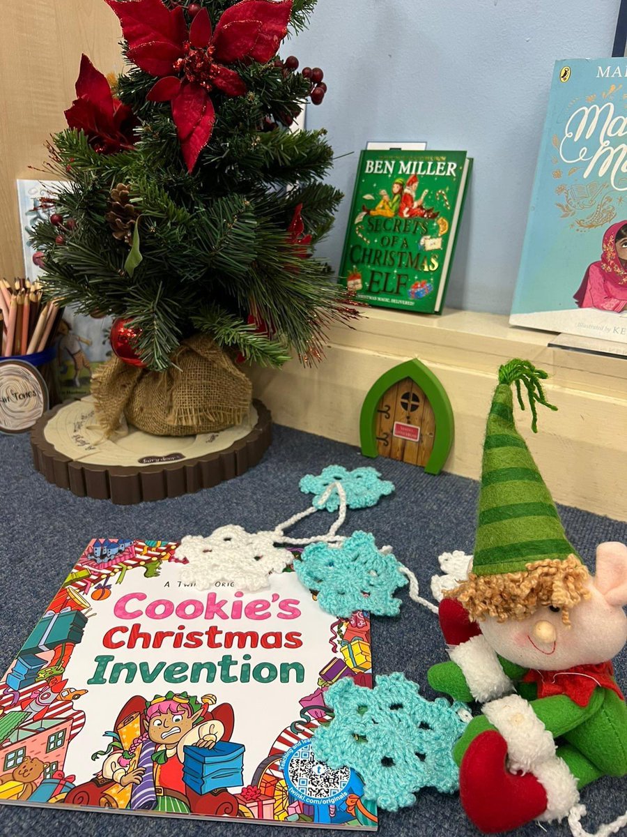 WSHacademy's tweet photo. It would appear that a troop of elves have arrived at Witham St Hughs Academy! We wonder if they might be getting up to some cheeky tricks as they keep an eye out in our classrooms, and report back to the North Pole! #ElfInTheClassroom #Joy https://t.co/FmX6pGrbhg