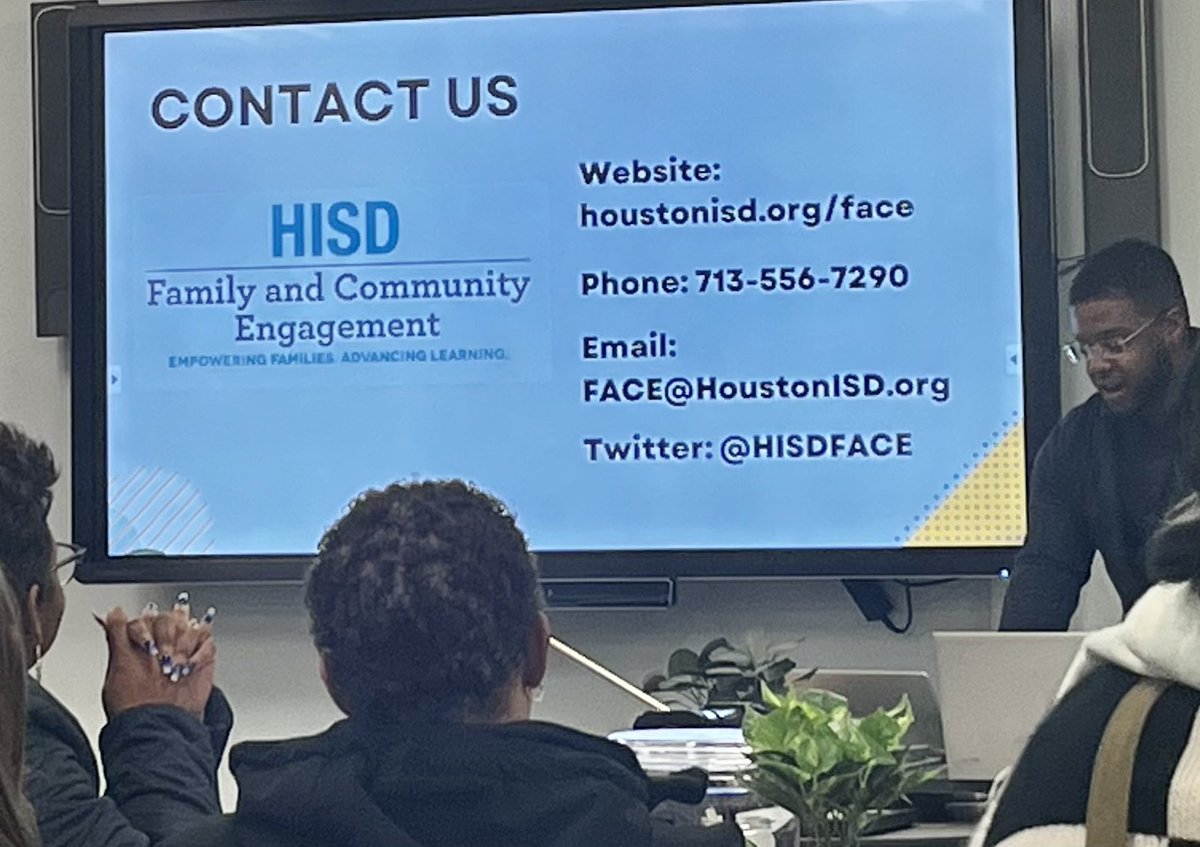 Lovett_Elem's tweet photo. Special thanks to @MKT_FACE for speaking to us about family and community engagement! 

#HISD @HoustonISD @HISDFACE https://t.co/5GfdEzIZlk