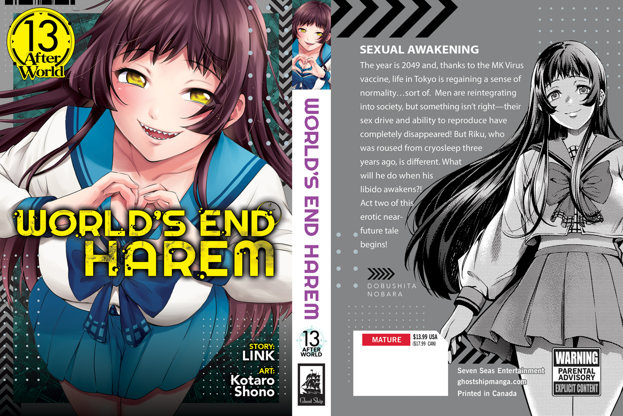 Seven Seas Entertainment on X: WORLD'S END HAREM Vol. 13 – AFTER WORLD, LINK, Kotaro Shono, $13.99, Mature Readers, December 20, 2022