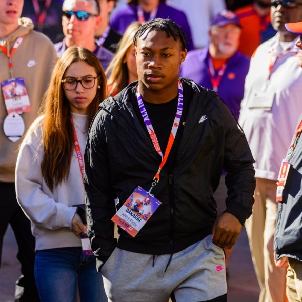lukewinstel's tweet photo. 2024 WR @AndersonDakarai visited #Clemson Saturday and posted stellar numbers this fall.

Anderson had 60 catches for 1028 yards &amp; 11 touchdowns in 10 games for @PHS_Football1 (MaxPreps). He has +2,000 career yards 👀 &amp; just finished top 20 in GA for rec. yards. | @ClemsonSports https://t.co/RPoLmDydxD