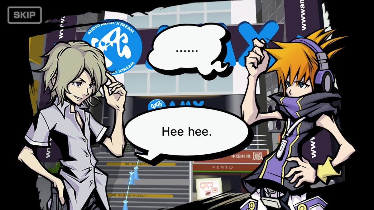 Switch on Twitter "istg whenever I discover extra dialogues in twewy