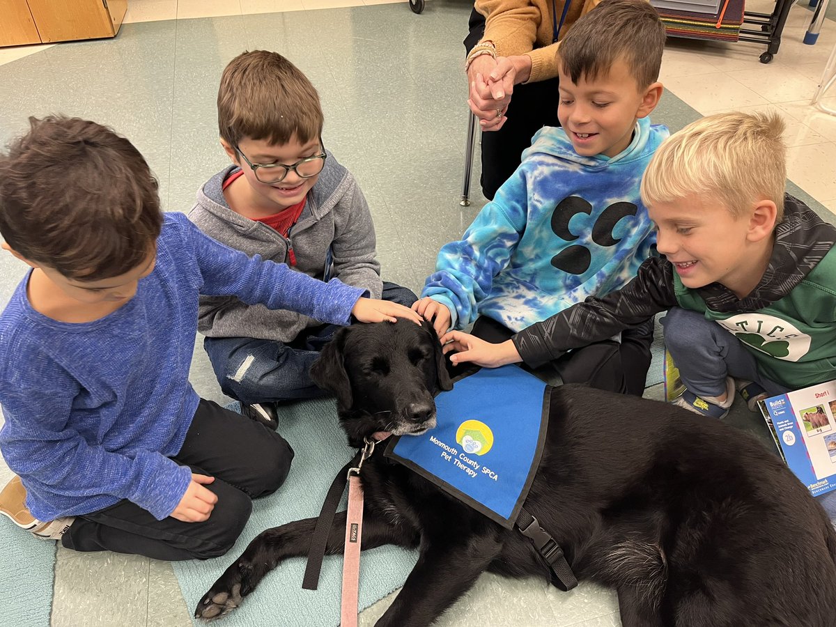 I know a black lab that loves listening to her friends at Point Road read! <a href="/PointRoad2/">Point Road School</a>