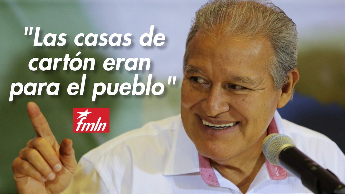 AnonimoSV503's tweet photo. El FMLN y sus casas de cartón. https://t.co/p3xs3jxMn9