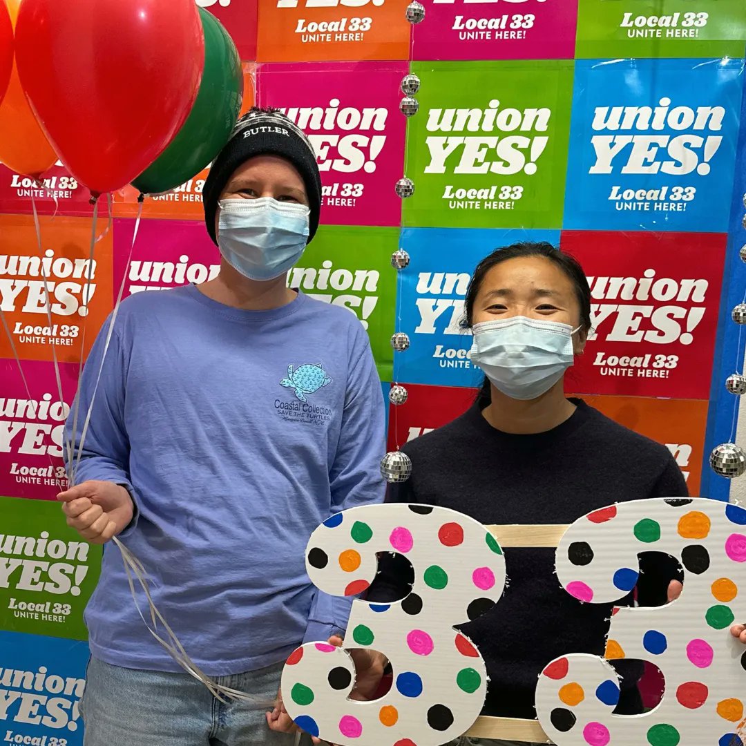 33unitehere's tweet photo. We're voting union YES!
 #local33 #unionYES https://t.co/8uNysg7Eh1