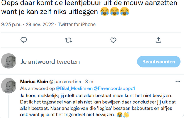 Het laatste woord tweet media