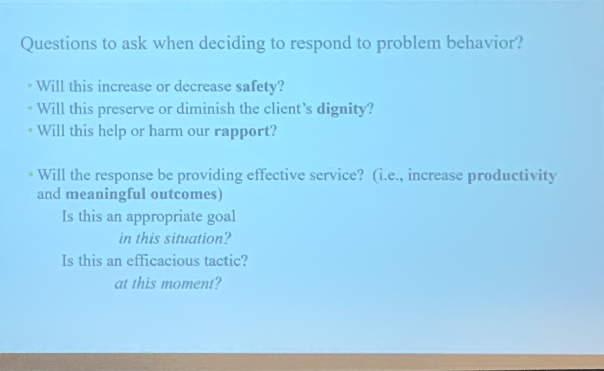 THIS is our bread and butter. Thank you Dr. Mahshid Ghaemmaghami for all the reminders why this matters! #ONTABACON2022 #ABAisGrand #shiftingmindsets #believers