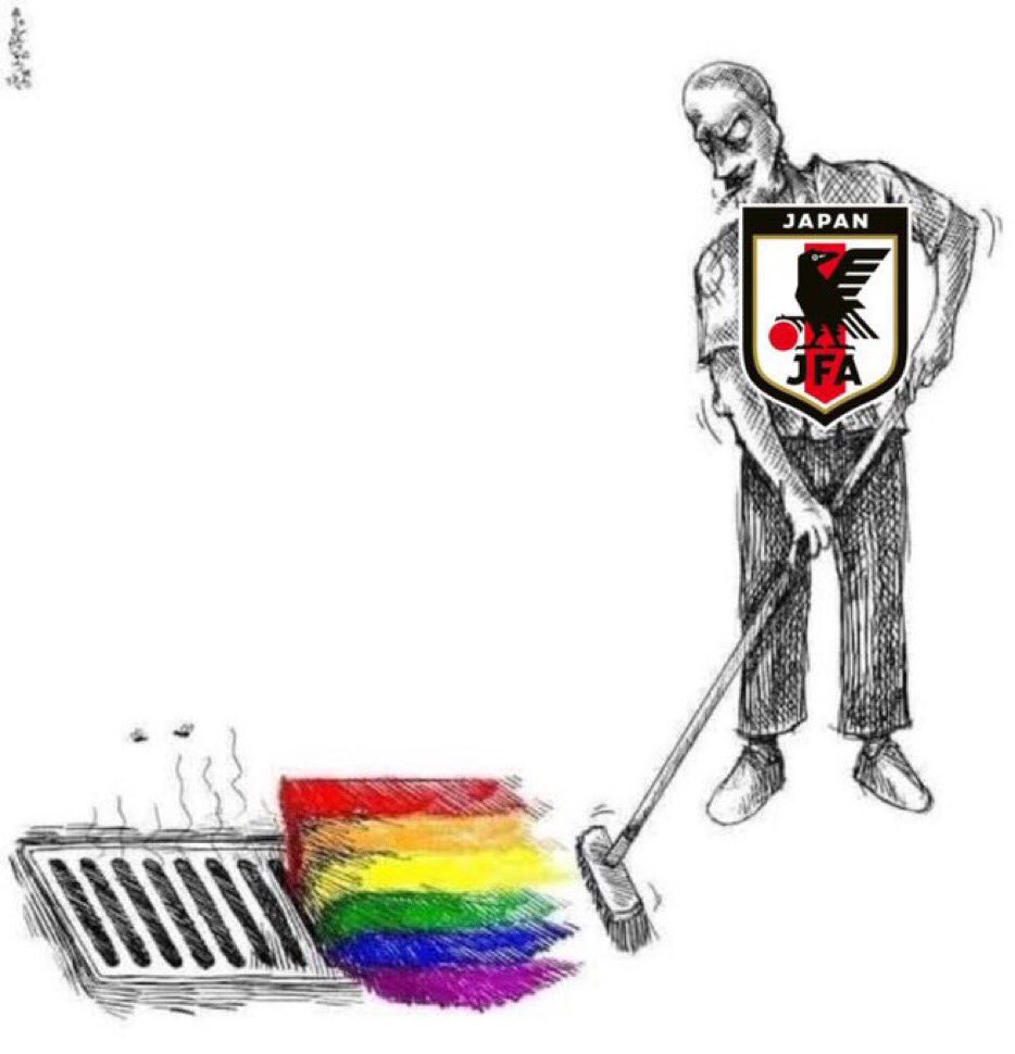 NGA1_'s tweet photo. Thank you Japan for cleaning up the World Cup from the dirt 🫡 . #DieMannschaft https://t.co/HQwmc3X2QD