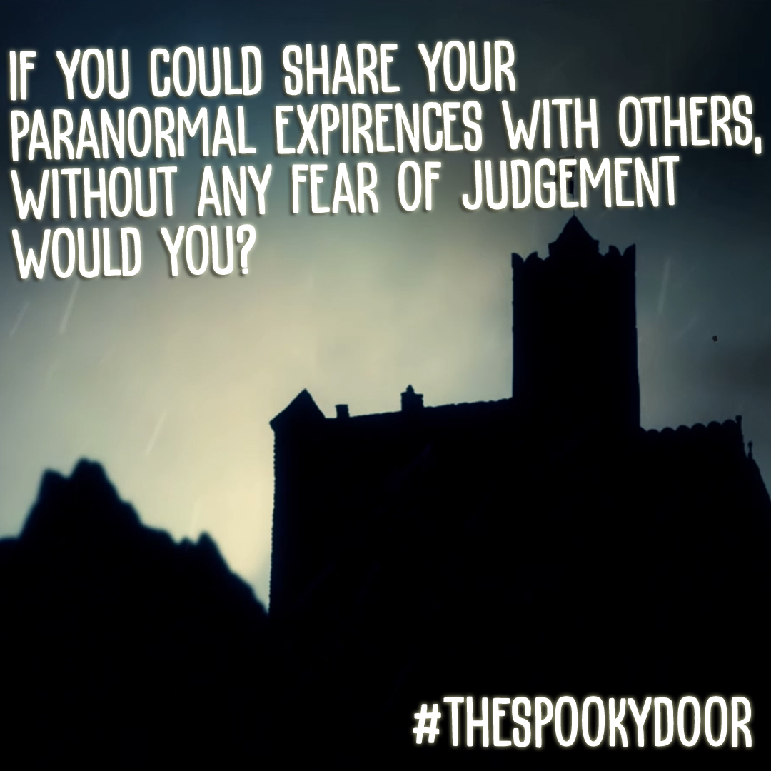 Always looking for people who want to talk about spooky stuff! 
#TheSpookyDoor #GhostsAreReal #TrueHorrorStories #CampFireStories #GhostStories