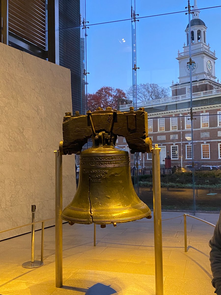 A tour of #IndependenceHall is a great way to start #NCSS2022!