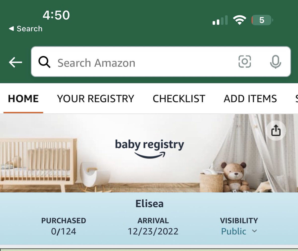 lisix__'s tweet photo. Nothing bought from my registry yet if you are willing and able please help me out before my child is here in 22 days!! 

https://t.co/dOvgg2qCGz https://t.co/TXZVwOW7VE